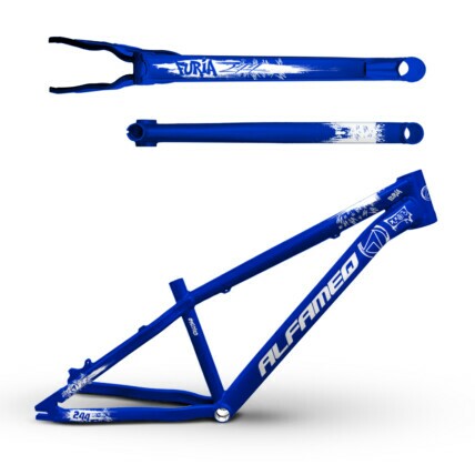 Quadro Freeride Alfameq Furia Aluminio-Azul