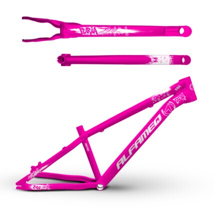 Quadro Freeride Alfameq Furia Aluminio-Rosa