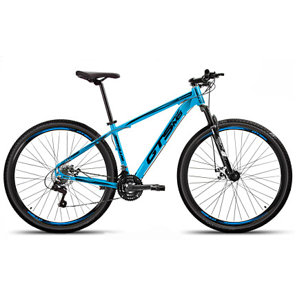 Bicicleta Aro 29 GTS PROM5 Intense Freio a Disco 21 Marchas-Azul/Preto-21